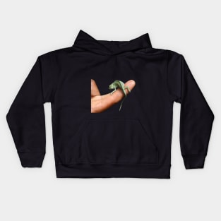 up yours chameleon Kids Hoodie